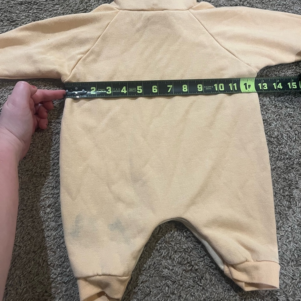 Vintage Lion King Nala Costume Outfit One Piece 2 Two Toned Ears Hood - Picture 8 of 8